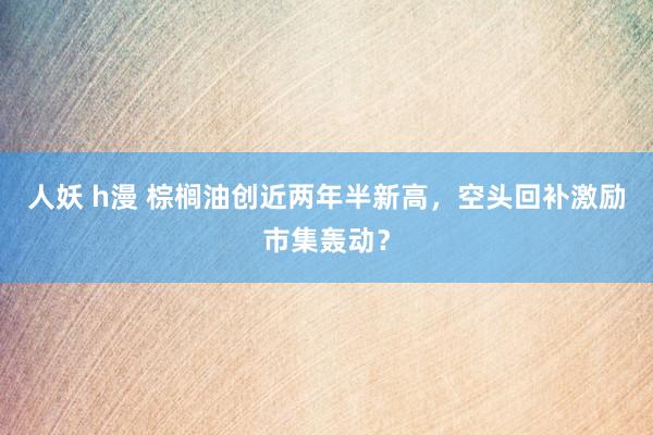 人妖 h漫 棕榈油创近两年半新高，空头回补激励市集轰动？